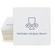 Ceremonial Goblet and Wafer Square Coasters Image 1 of 2